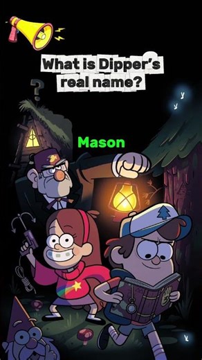 🌲 Gravity Falls Quiz 8 #shorts #gravity #gravityfalls #quiz #disney #dipper #mabel #animation