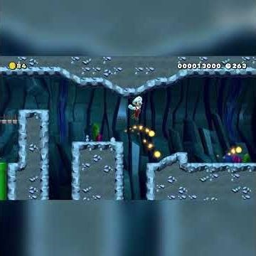 Koopa Troopa Caverns by M3maker19 #shorts 🍄Super Mario Maker 2 Switch 2 No Commentary #duj