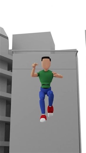 3D Character Animation Demo | Run, Jump, Fall & Roll Mechanics #3danimation #characteranimation