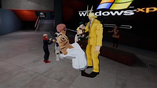 #vrchat #vrchatcommunity #mha #jjk it was jjk vs mha | vrchat