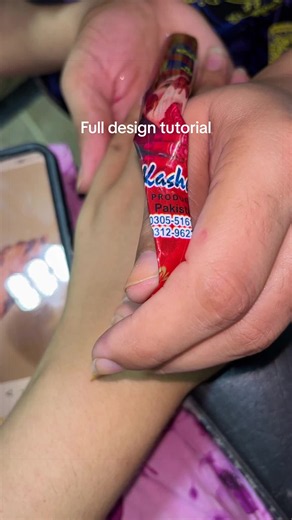 Full mehndi design tutorial by Nighat Haroonabad