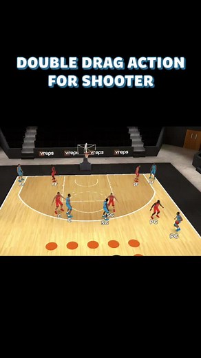 Effective Double Drag Action for Opening 3-Point Opportunities