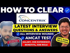 Concentrix Latest Interview Question & Answer | Concentrix Interview Experience for Customer Support