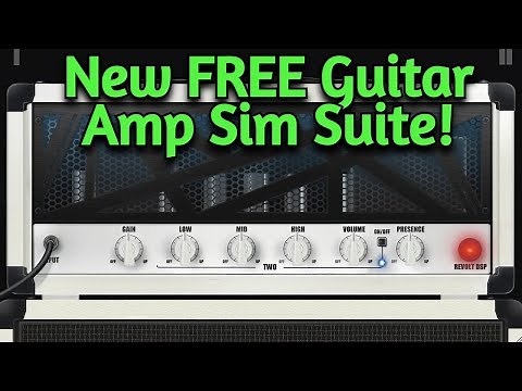 New FREE Guitar Amp Sim For Rock & Metal by Revolt Dsp - Evo Amp Lite VST Plugin - Review Demo