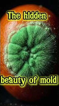 🍊🧬The Microbe Hiding in Your Oranges! Green Mold Secrets #shorts #viralshorts