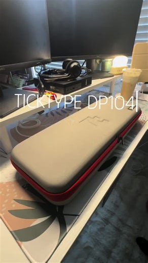 Unique Baby Blue DP104 Keyboard Unboxing Review