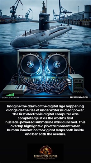 When the First Computer Was Built as the First Nuclear Submarine Launched