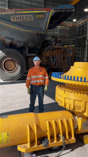 Replacing Suspension on an 1816 Haul Truck