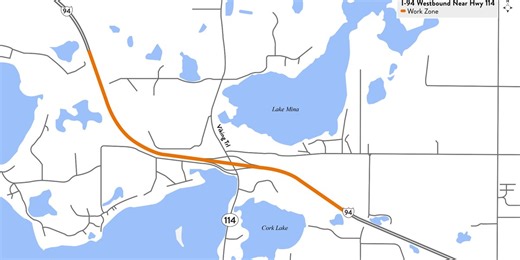 Westbound I-94 near Alexandria reopens to traffic