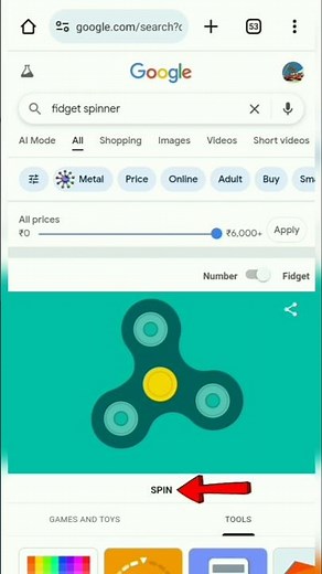 Google fun game Fidget Spinner #shorts #google #doodle