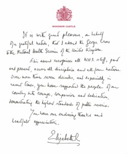 NHS England » NHS chief hails ‘unprecedented’ honour for staff