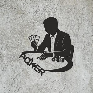 Poker Vector Svg Pdf Cdr Dxf — With Text for Laser Cutting and CNC - Etsy