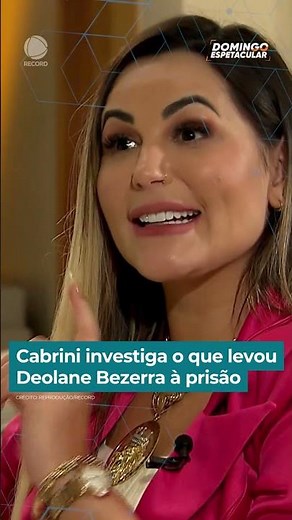 CABRINI INVESTIGATES THE DEOLANE CASE | #DomingoEspetacular #shorts