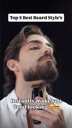 5 Best Beard Styles make Men Look more Attractive 🔥 #shorts