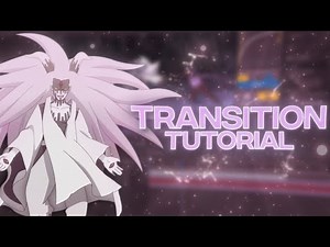 How To Make Transitions - After Effects AMV Tutorial
