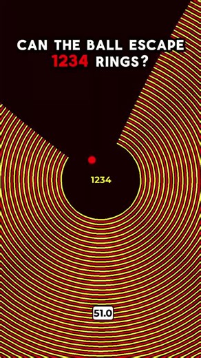 Will this ball escape?