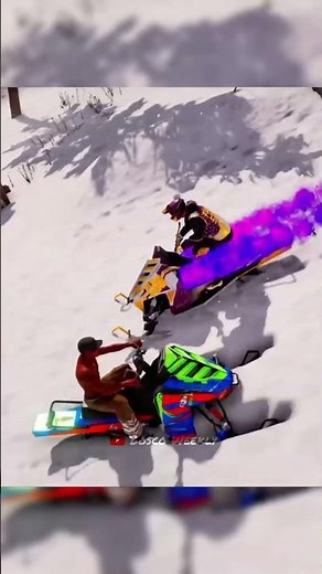 New SNOWMOBILE with Smoke | Riders Republic