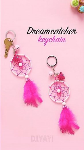 DIY Dreamcatcher Keychain | How to make Dreamcatcher | Dreamcatcher Tutorial