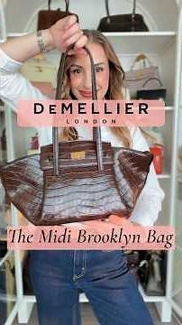 🔥NEW🔥 DeMellier London Brooklyn Midi Bag 👜 Up Close + how it compares to the New York!