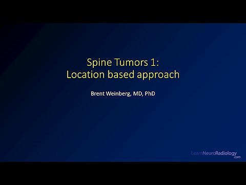 Spine tumors 1 – Introduction to a location-based approach