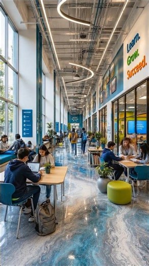 🏫 Abandoned School to Beautiful Modern School Transformation | Amazing AI Makeover
