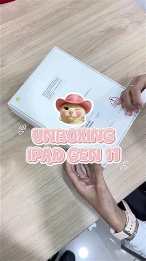 Unboxing iPad Gen 11 Silver🥳‼️