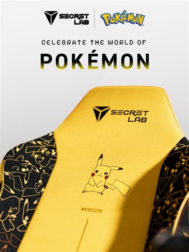 Celebrate Pokémon Day with the Secretlab Pokémon Collection