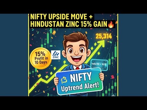 “NIFTY Ready for an Upside Blast 🚀 15% Swing Gain in Hindustan Zinc 🔥”