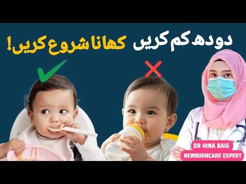 10 Month Baby Feeding Guide: Reduce Milk & Increase Food | Dr Hina Baig