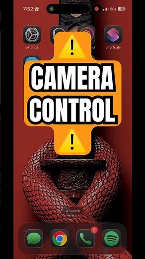 How to Set Up Camera Control on iPhone