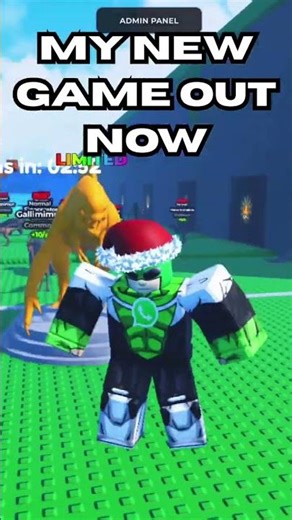Check out my new ROBLOX GAME #jurassicworld