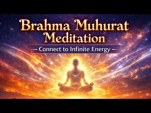 Brahma Muhurat Meditation | अनंत ऊर्जा से अपने आप को जोड़े | PMC Gujarat