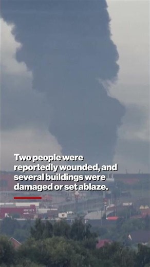 Ukraine Launches Massive 400-Drone Attack on Moscow, Russia Says #shorts