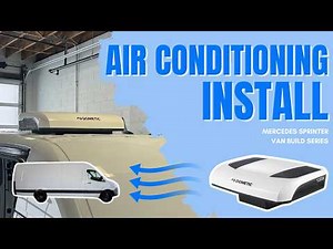 How to Install a Dometic RTX 2000 AC in a Campervan ❄️ | Step-by-Step Van Life A/C Setup