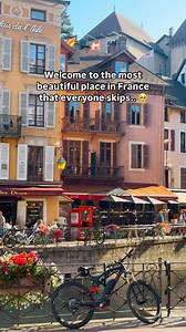 Annecy, often called the “Venice of the Alps,” is a stunning destination in France, that you can’t miss 🥺🤍 SAVE THIS POST 🫶🏽 🪄 Best Things to Do 🌟 Explore the Old Town 🌟 Don’t miss the Palais de l’Isle, a small castle in the middle of a canal 🌟 Visit Château d’Annecy – A medieval castle with panoramic views over the town and lake. 🌟 Enjoy Lake Annecy – Rent a boat, kayak, or paddleboard, or take a scenic cruise. The water is crystal clear! 🌟 Hike to Mont Veyrier – A short but rewarding