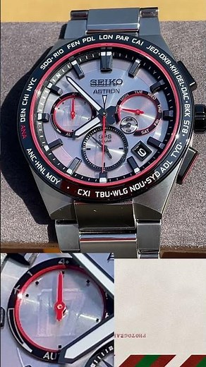 【セイコー 】アストロンNexterシリーズSBXC125（キャリバー5X53）GPS電波受信によりタイムゾーンと時刻を合わせる方法。#shorts