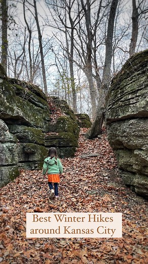 Amy Eastin | Kansas City & Midwest Family Travel | Do you know about these trails around Kansas City? (SAVE this for your next hike ✨) In the winter there are no plants or bugs so we like to... | Instagram