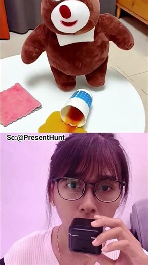 bear spills drink ‼️ #funnyshorts ##shorts #funny