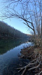 This is the Upper Akers Access just upstream from the old ferry. We floated to this spot today from Cedar Grove. It's about 8 miles and took us around 4-5 hours. I landed a few fish on this trip too. #adventure #showmecreeks #nature #Missouri #currentriver #nps | Show Me Creeks