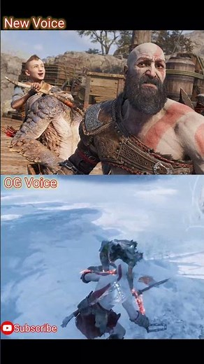 Kratos Voice Evolution: TC Carson vs Christopher Judge 🔥 #kratos #godofwar