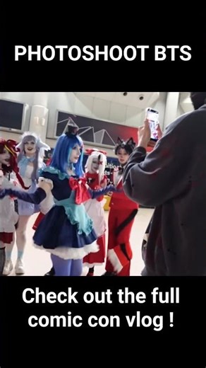 CHAOTIC Hazbin Hotel photoshoots #hazbinhotel #cosplay #comiccon #funny #vlog