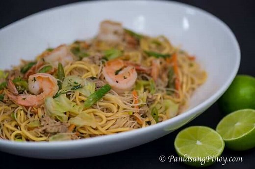 Pancit Canton at Bihon Recipe