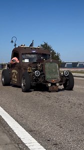 Grumpy’s Garage Rat Rod Truck at Cruisin’ The Coast #sickcarsandtrucks #ratrod #ratrodtruck | Throttle Junkies
