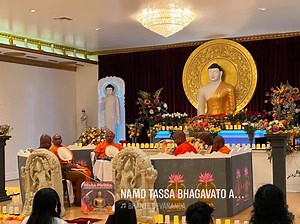 1.3K views · 52 reactions | Kathina Evening Chanting sponsored devotees Lankarama Buddhist Temple 398 Giano Ave La Puente California USA. #Buddha #Dharma #Sangha #lankaramabuddhisttemple #bhantedevananda | Bhante Devananda | Facebook