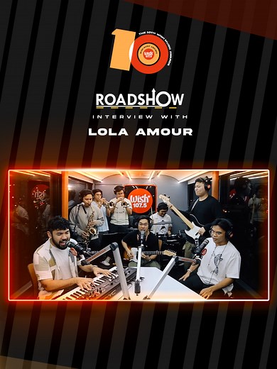 “Well, I don't know how to feel about that. It was very humbling definitely. It was also surreal.” DJ Adam of the Roadshow interviews Lola Amour! In this video, the OPM band recalls their surreal moment of performing at a Coldplay concert. Lola Amour is nominated at the 10th Wish Music Awards! • “Umiinit” — Wishclusive Rock/Alternative Performance of the Year Voting via awards.wish1075.com and the Wish app is open until January 10, 2025, at 12 p.m.