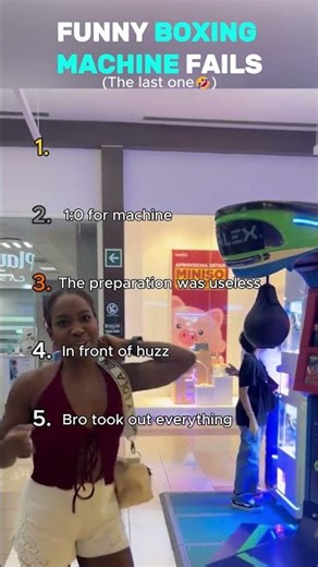 FUNNY BOXING MACHINE FAILS 🥊😂#shorts