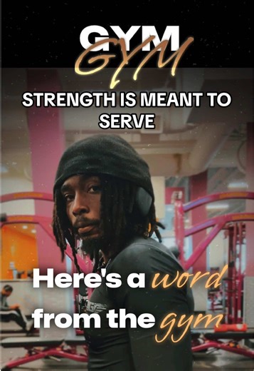 Don’t train your spiritual muscles just to look strong. Real strength is revealed when you help carry someone else’s burden. Prayer, fasting, and discipline aren’t just for self-improvement—they’re for service. Train with purpose, so when someone is weak, you have the strength to help. #AWordFromTheGym #ServantStrength