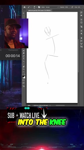 Master Gesture Drawing: The 30-Second Gesture Challenge!