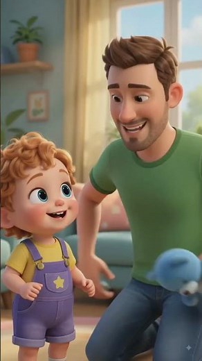 👨‍👩‍👧‍👦 Sweet Family Song for Kids | Fun Sing-Along 🎵❤️ #shorts #kidssong