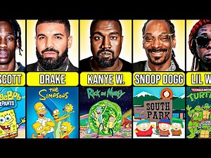 Famous Rappers Favorite Cartoons